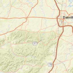 West Colonial Way Danville KY Street Map