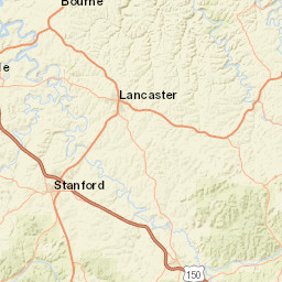 Buckeye Rd, Lancaster, KY 40444 Street Map