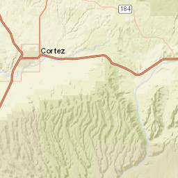 Mesa Top Loop Mesa Verde National Park Street Map