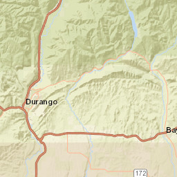 308-874 Co Rd 309A Durango CO Street Map