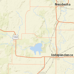 Washington St Elk City Kansas Street Map
