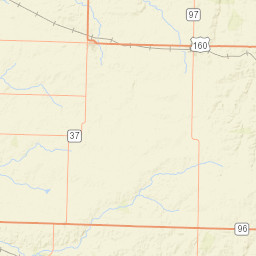 13852-13858 MO-37 Reeds MO Street Map