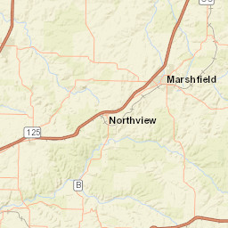 Interstate 44, Marshfield, MO 65706, USA Street Map