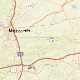 126 Hopkinsville Road Madisonville KY Street Map