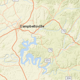 195-205 North Shore Drive, Campbellsville Street Map