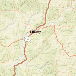 US-127 Dunnville KY 42528 USA Street Map