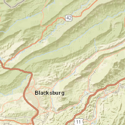 100-144 Wilson Avenue, Blacksburg, VA Street Map
