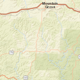 Mountain Grove, MO, USA Street Map