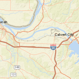 285 Edison Dr Calvert City Kentucky Street Map