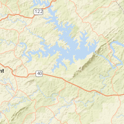 1912 Dudley Amos Road, Moneta, VA Street Map