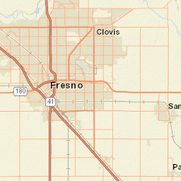 7627-7643 North Peach Avenue Clovis CA Street Map