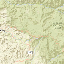 Generals Highway Hume CA 93628 Street Map