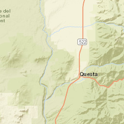 2500-2506 New Mexico 522 Questa NM Street Map