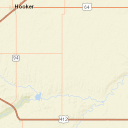 US-64 Hooker OK 73945 USA Street Map