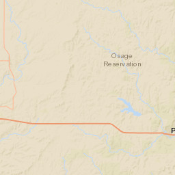 US-60 Fairfax OK 74637 USA Street Map