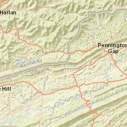 U.S. 421, Pennington Gap, VA 24277, USA Street Map