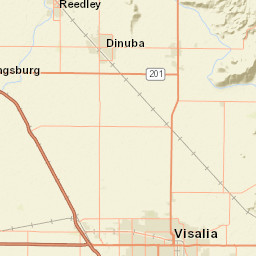 7150-7546 Ave 376 Dinuba CA Street Map