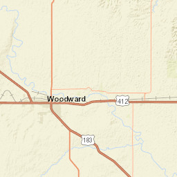 P40 Woodward OK 73801 Street Map