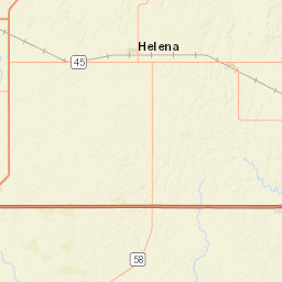OK-58 Helena OK 73741 USA Street Map