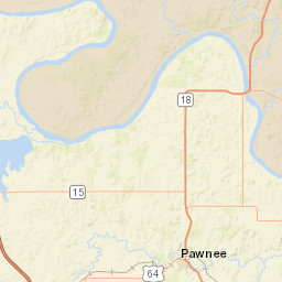 100-198 Oklahoma 18 Fairfax OK Street Map