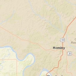 1496 Co Road 5305 Wynona OK Street Map