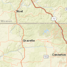 14019 Noah Rd Gravette AR 72736 Street Map