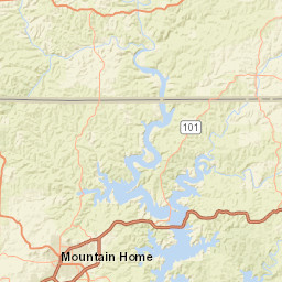 8178 County Road 5, Mountain Home, AR Street Map