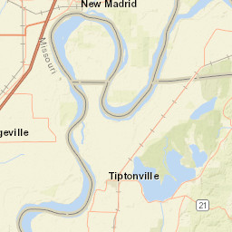 Levee Road New Madrid MO 63869 Street Map