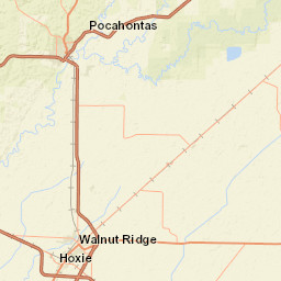 U.S. 63, Hoxie, AR 72433, America Street Map