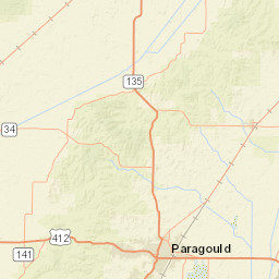 8375-8431 Highway 141, Beech Grove, AR  Street Map