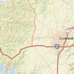 3041 Bridgeway Dr, Cookeville, TN 38506 Street Map