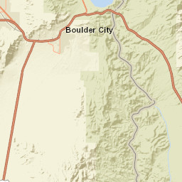 Old U.S. 95 Nevada America Street Map
