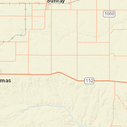 FM281 Sunray TX 79086 USA Street Map