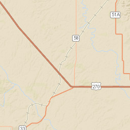OK-58 Canton OK 73724 USA Street Map