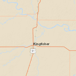 County Road N2830 Dover OK Street Map