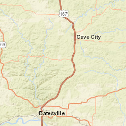 2400-2498 Neeley Street, Batesville, AR Street Map