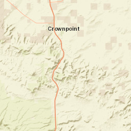 Navajo Service Rte 49 Smith Lake NM Street Map