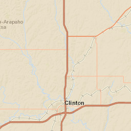 Oklahoma 33, Arapaho, OK 73620, USA Street Map