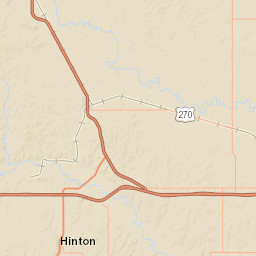 East Main Street, Hinton, OK 73047, America Street Map