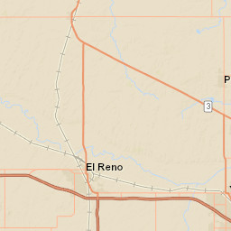 14400 North Banner Road, Yukon, OK Street Map