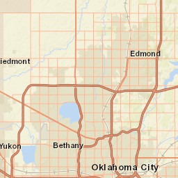 4601-4671 N Lake Hefner Dr Oklahoma City OK Street Map