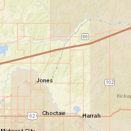 13500-13600 South Douglas Boulevard Guthrie OK Street Map