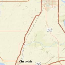 10901 Oktaha Road, Oktaha, OK 74450 Street Map