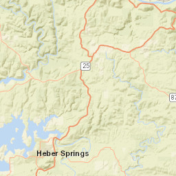 701-763 Big Dike Road, Heber Springs, AR Street Map