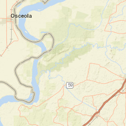 151-171 North Walnut Street, Osceola, AR Street Map