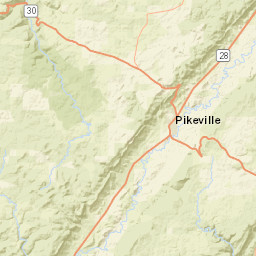 Scenic Loop Road, Pikeville, TN 37367 Street Map