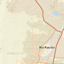 17th Avenue Northeast Rio Rancho NM Street Map