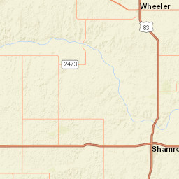 1207-1243 U.S. 83 Shamrock TX Street Map