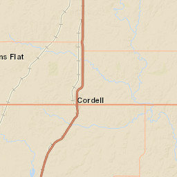 1500-1520 Crestview Drive, New Cordell, OK Street Map