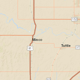 H. E. Bailey Turnpike, Amber, OK 73004 Street Map